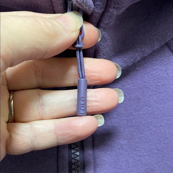 Lole | Purple | Long Sleeve | Full Zip Hoodie Jacket | Size S - Picture 6 of 16